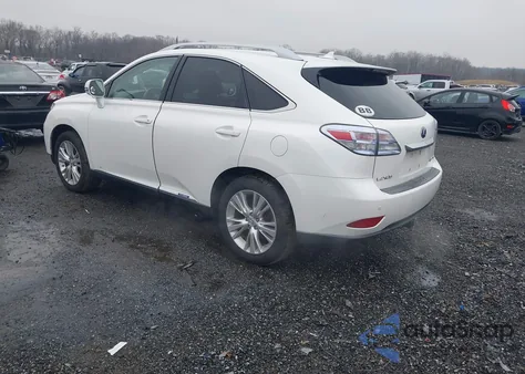 2010 Lexus Rx 450H z USA, uszkodzony, nr VIN JTJBC1BA6A2015777